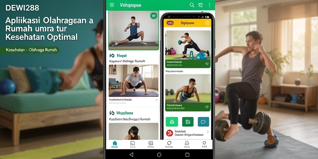 Screenshot aplikasi DEWI288 menampilkan antarmuka latihan yang user-friendly.
