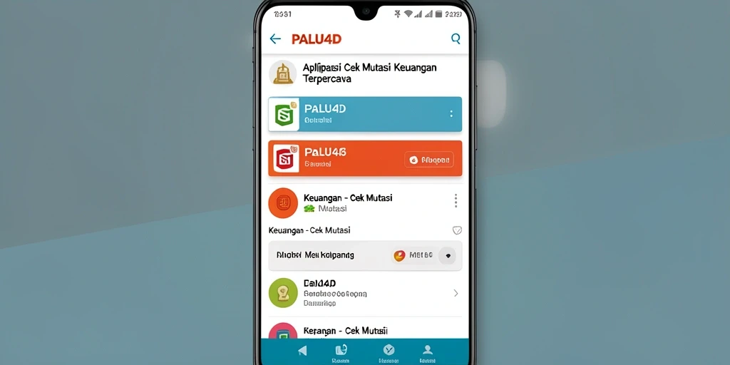 Antarmuka utama PALU4D menampilkan mutasi transaksi dengan jelas.