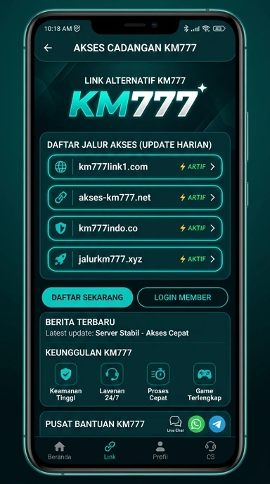 Halaman Link Alternatif km777 untuk Pengguna Android