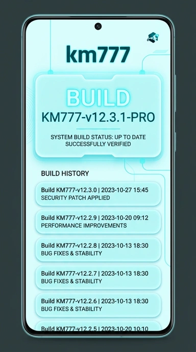 Riwayat Versi km777 untuk Pengguna Android